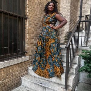 Elegant Multicolor Women's Dress